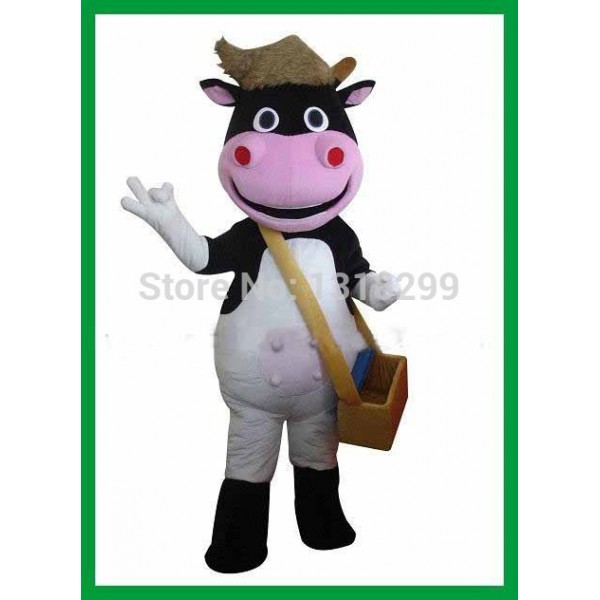 Calf Cow bull Mascot Costume