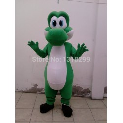 Green Dragon Dinosaur Mascot Costume