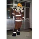 spotty dog Firemen Mascot Costume