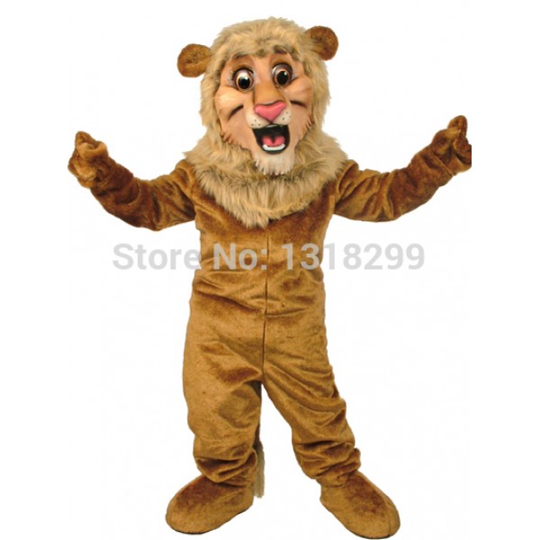 Happy Lion King Mascot Costume