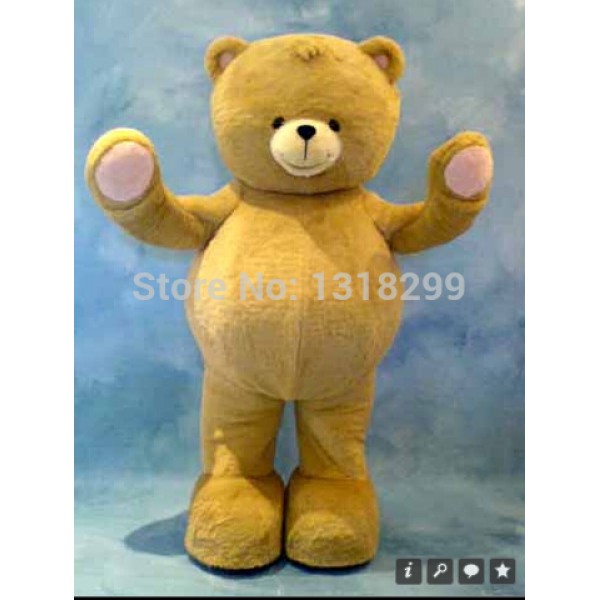 Forever Friends Bear Mascot Costume