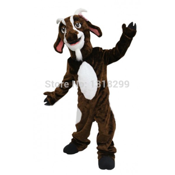 Tan Goat Mascot Costume