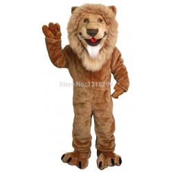 Friendly Lion King Mascot Costume