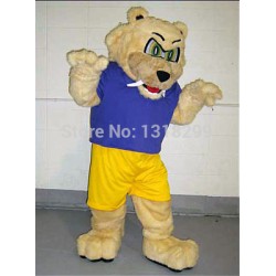 saber tooth tiger Mascot Costume