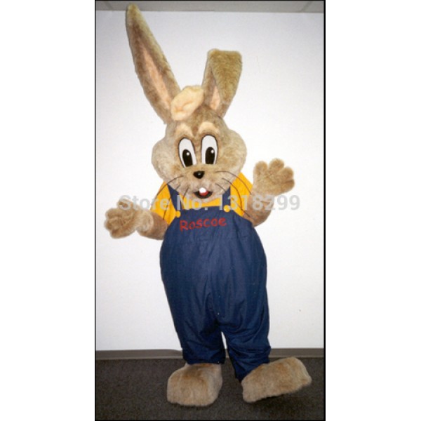 Roscoe Rabbit Mascot Costume