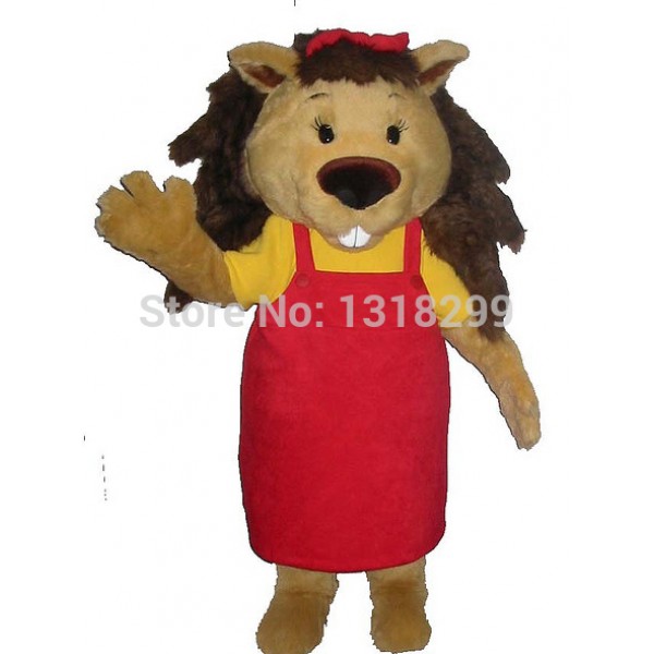 female hedgehog Mascot Costume