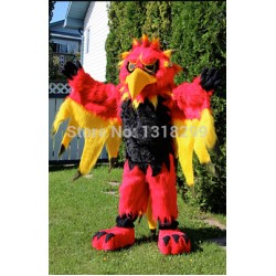 plush pheonix Mascot Costume