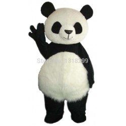 Fat Kawaii Panda Mascot Costume