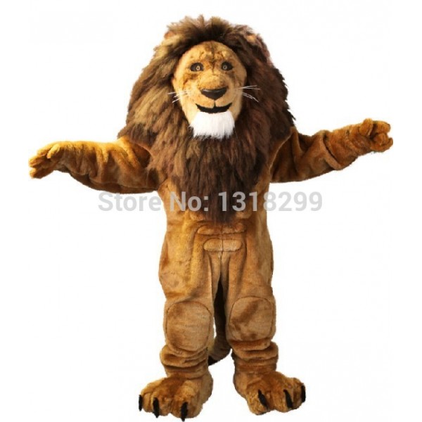 Majestic Lion King Mascot Costume
