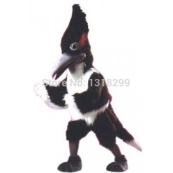 Long Hair Roadrunner Mascot Costume
