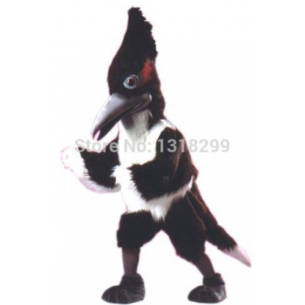Long Hair Roadrunner Mascot Costume Long Hair Roadrunner Mascot Costume