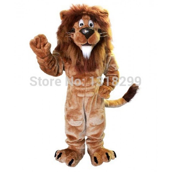 Cartoon Lion King Mascot Costume