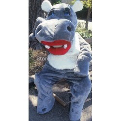 Hillary Hippo Mascot Costume