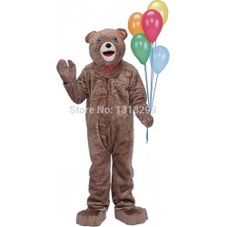 Holiday Teddy Bear Mascot Costume