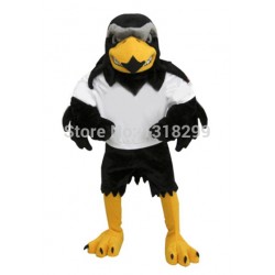 Plush Falcon Mascot Costume