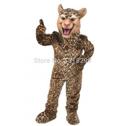 Deluxe Leopard jaguar panther Mascot Costume
