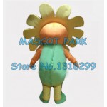 little yellow sun flower Mascot Costume