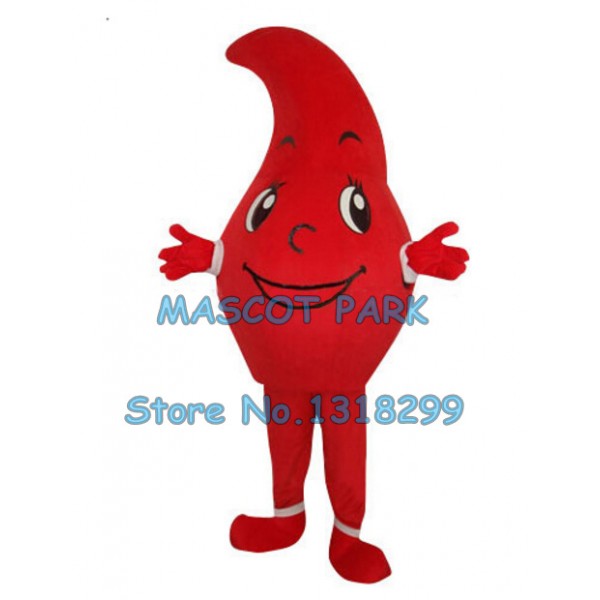 blood drop Mascot Costume