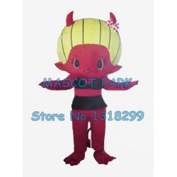 red devil Mascot Costume