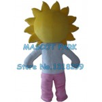 sunflower boy Mascot Costume