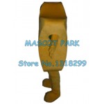 yellow star Mascot Costume