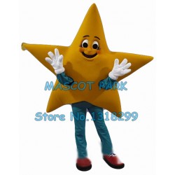 new star Mascot Costume