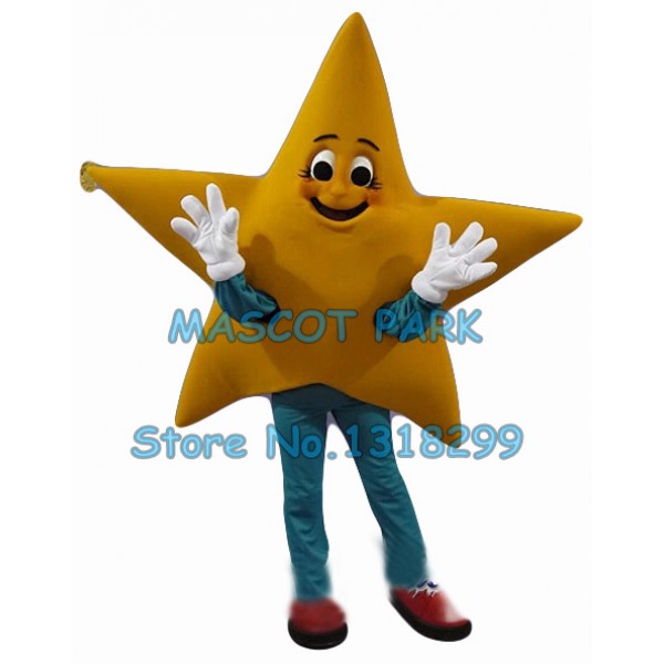 new star Mascot Costume