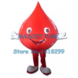 blood drop Mascot Costume