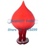 blood drop Mascot Costume