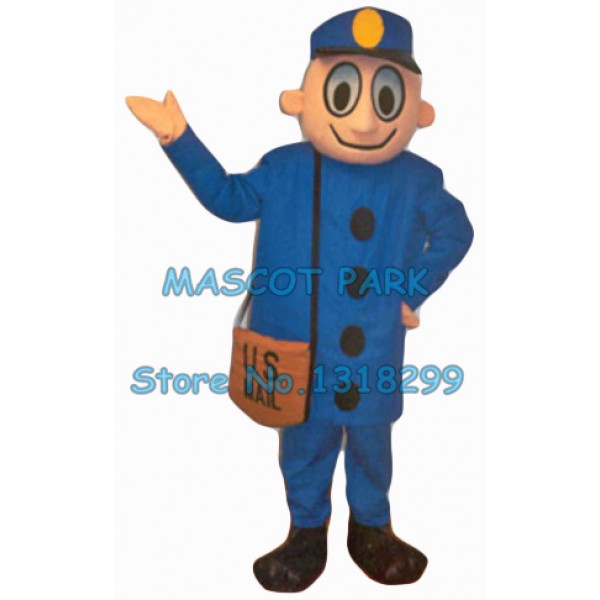 mr zip postman Mascot Costume