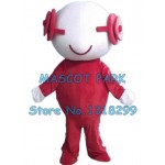 Dumbbell Mascot Costume