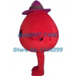 red ball masot costume
