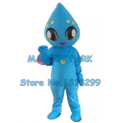 blue alien Mascot Costume