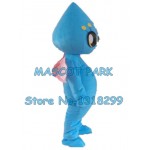 blue alien Mascot Costume