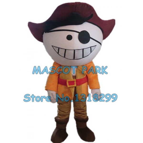 cartoon pirate Mascot Costume