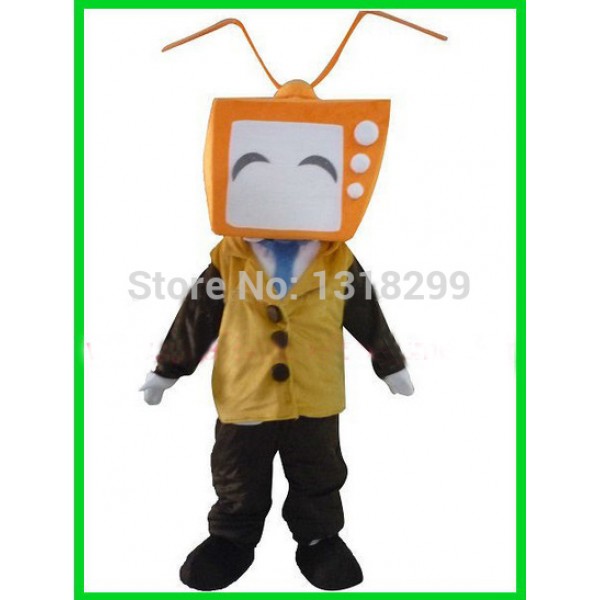 Orange TV Mascot Costume