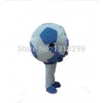 Blue Soccer Football Mascot Costume
