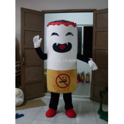 Tobacco Cigarette Smoke Mascot Costume