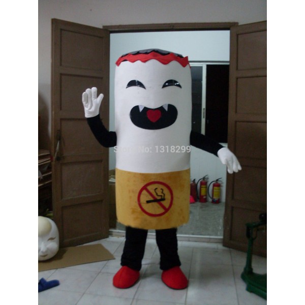 Tobacco Cigarette Smoke Mascot Costume