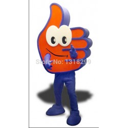 thumbs up guy Mascot Costume