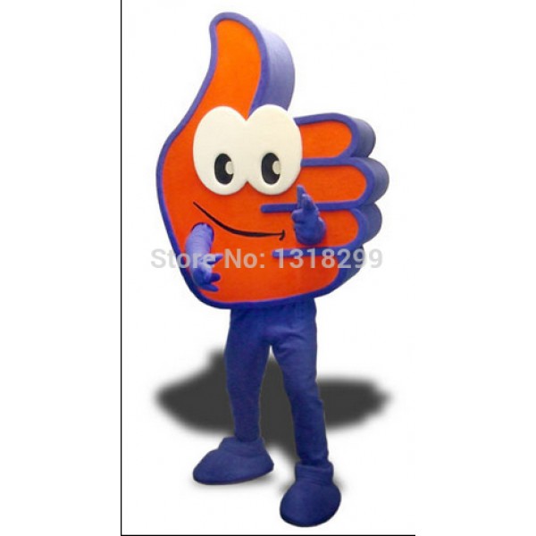 thumbs up guy Mascot Costume