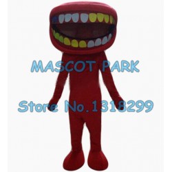 big mouth bad teeth Mascot Costume