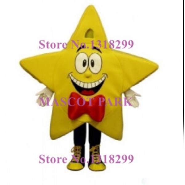Funny Cute Yellow Star Mascot Costume