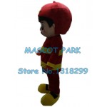 red boy Mascot Costume