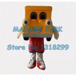 popular orange car Mascot Costume