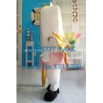 Golden Queen Teeth Tooth Mascot Costume