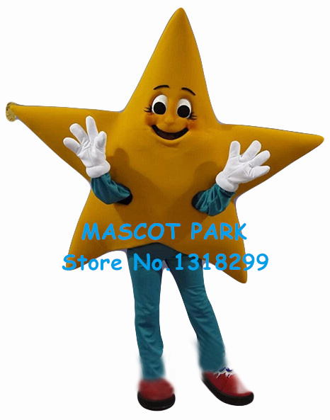 new star Mascot Costume