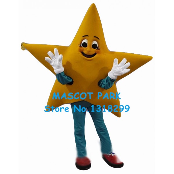 new star Mascot Costume