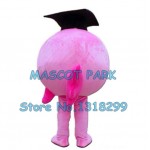 pink fish scholar Mascot Costume