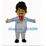 Gold Medal chef Mascot Costume